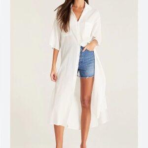 Z supply Lina button up duster